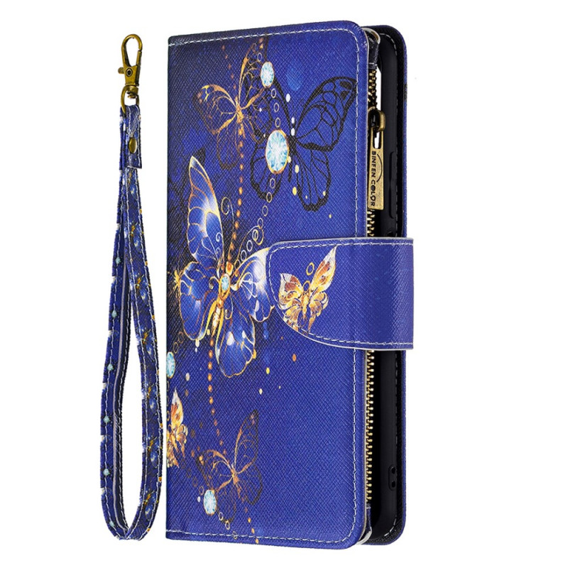 Xiaomi 11 Lite 5G NE/Mi 11 Lite 4G/5G Pocket Zipper Butterflies