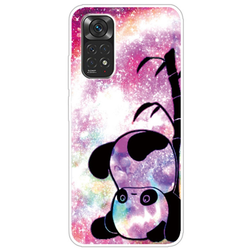 Xiaomi Redmi Note 11 / 11s Panda och Bamboo Case