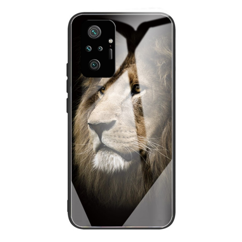 Xiaomi Redmi Note 10 Pro Lionhead Hårdgjort glasfodral