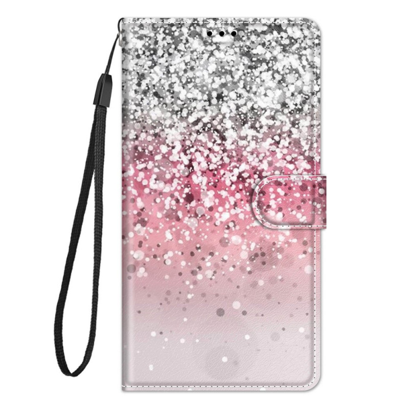 Xiaomi Redmi Note 10 Pro Glitterfodral med band