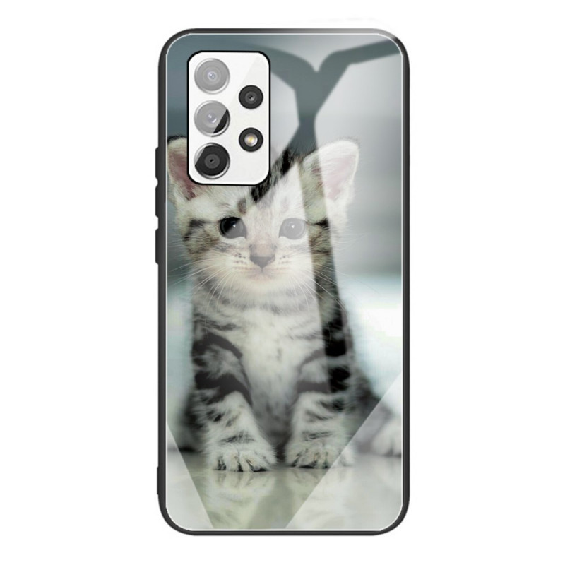 Samsung Galaxy A53 5G Hårdglasfodral Kitten