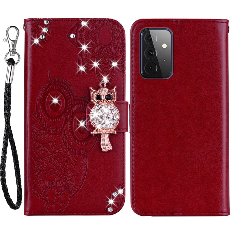 Samsung Galaxy A33 5G fodral Mandala Uggla och charm