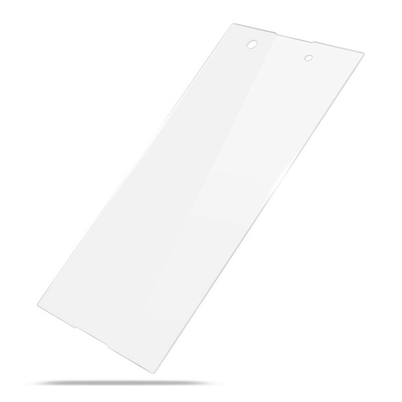 Sony Xperia XA1 skydd av genomskinligt härdat glas
