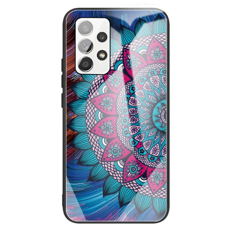 Samsung Galaxy A13 Hårdgjort glasfodral Mandala