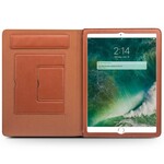 iPad Pro 5 tums fodral Qialino kohudsläder