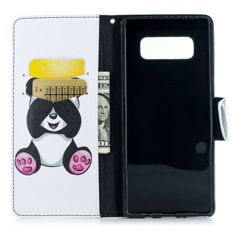 Samsung Galaxy Note 8 Panda Fun Case
