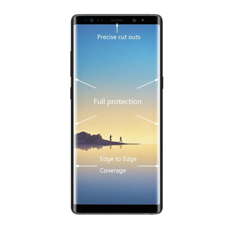 Skydd av härdat glas för Samsung Galaxy Note 8