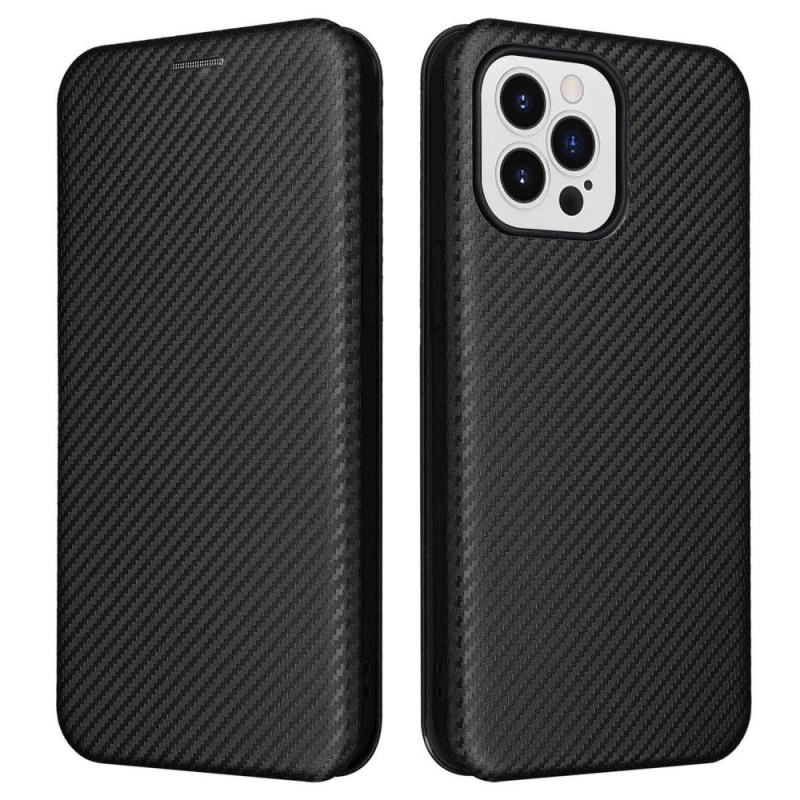 Flip Cover iPhone 14 Pro Max Carbon Fiber