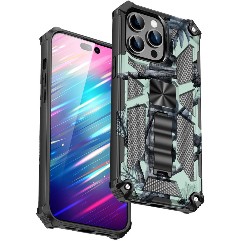 iPhone 14 Pro Max Camouflage SkalAvtagbart stativ
