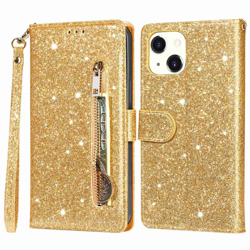 Skal iPhone 14 Plus Glitter Purse