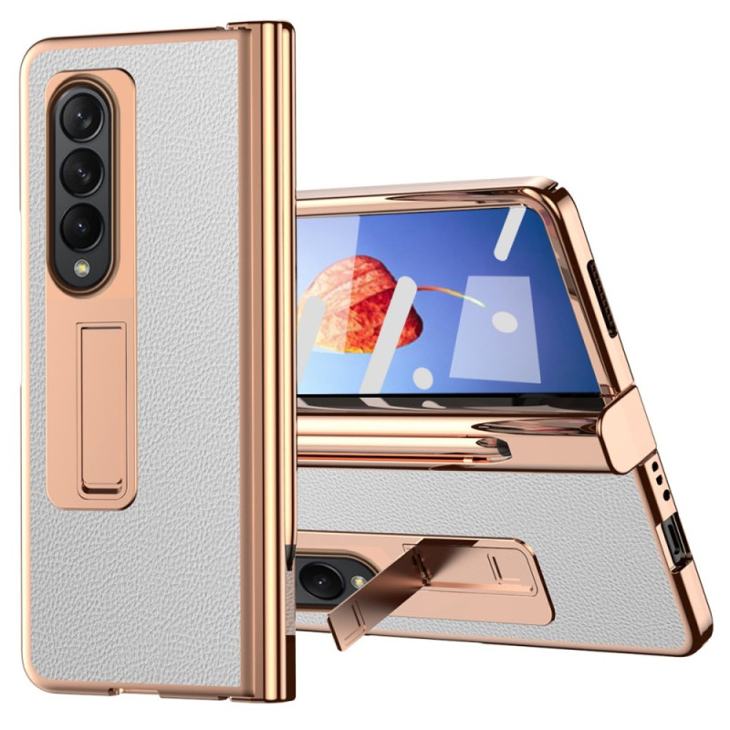 Samsung Galaxy Z Fold 4 Fodral i konstläder Lyx