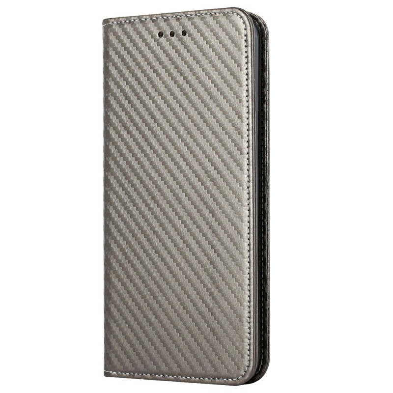 Flip Cover iPhone 14 Pro Style Carbon Fiber Rem