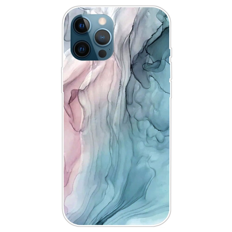 iPhone 14 Pro Max vattenfärg marmorfodral