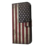 iPhone X-fodral USA-flagga