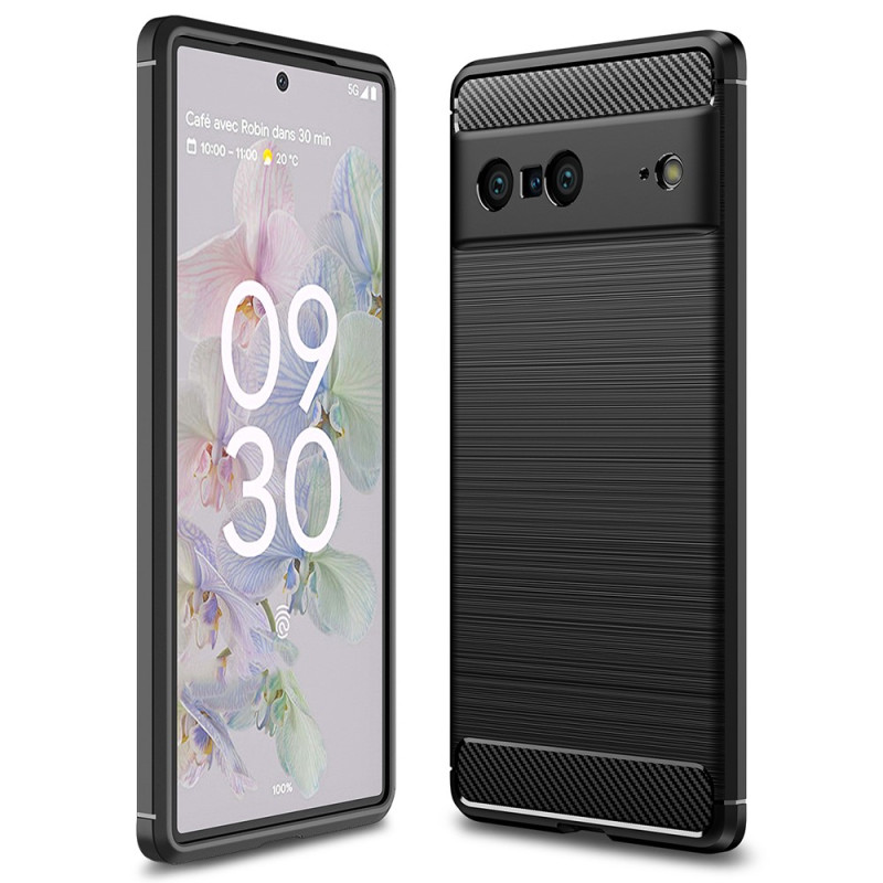Google Pixel 7 borstat kolfiberfodral