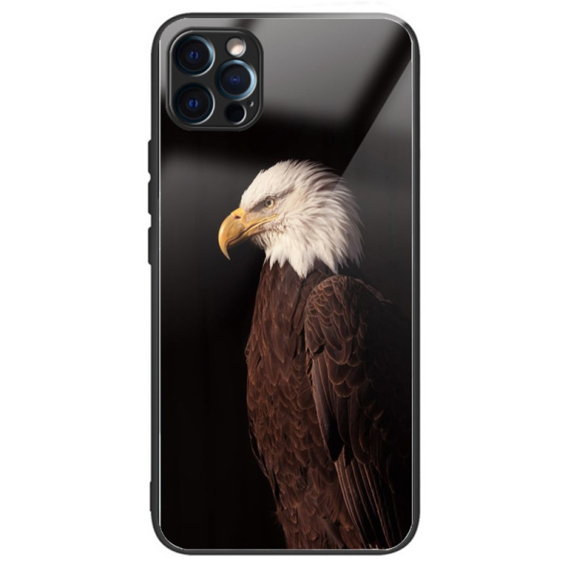 Fodral iPhone 14 Pro Max Härdat glas Eagle