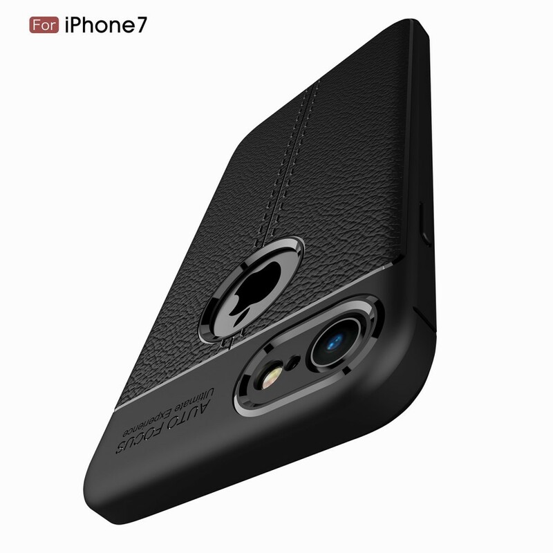 iPhone 8/7 Lädereffektfodral Litchi