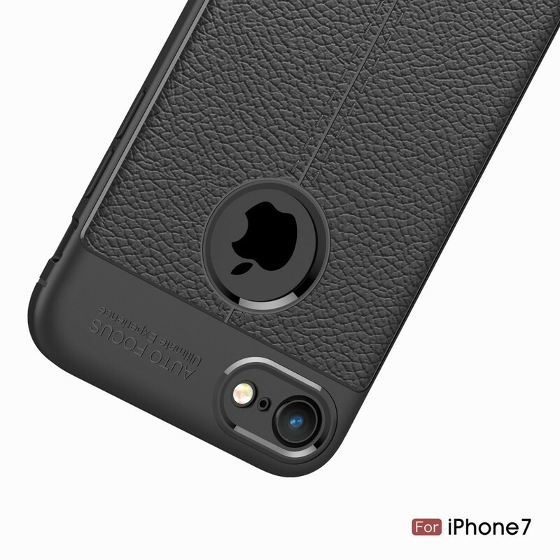 iPhone 8/7 Lädereffektfodral Litchi