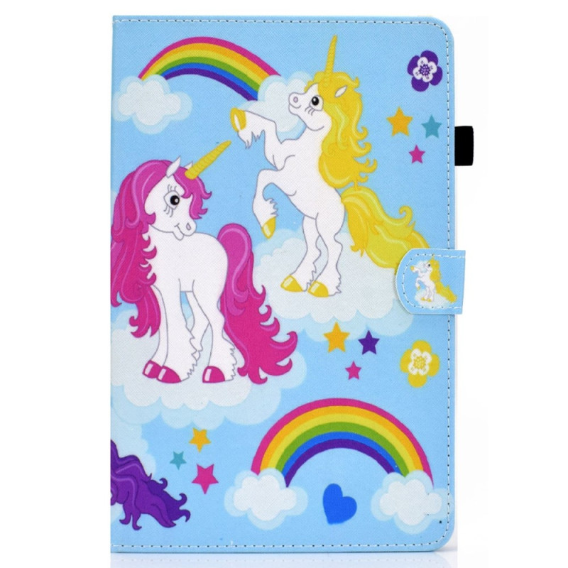 iPad-fodral 10,9" (2022) Happy Unicorns