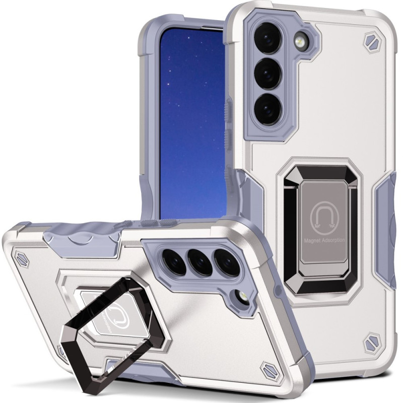 Fodral Samsung Galaxy S23 5G Metall Effekt Ring-Support