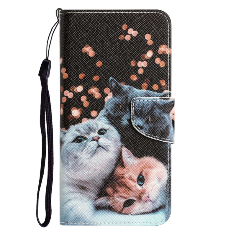 Samsung Galaxy S23 Plus Que des Chats Nyckelbandsfodral