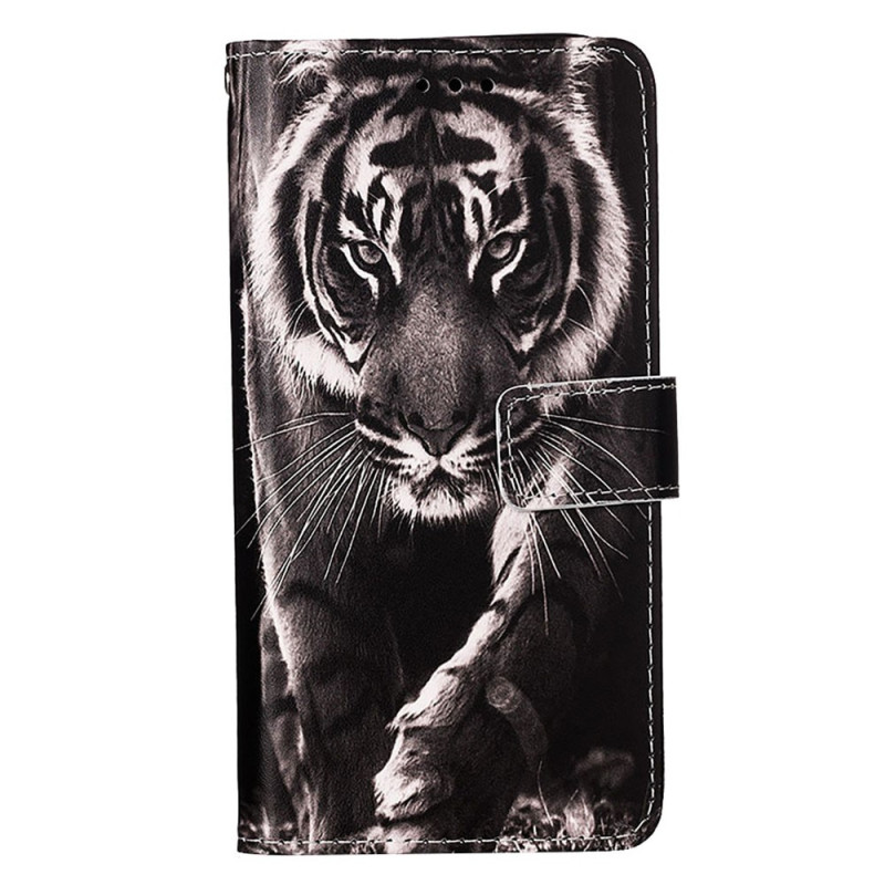 Samsung Galaxy S23 Ultra 5G Night Tiger Armband Fodral