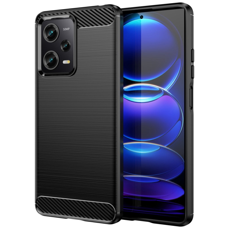 Xiaomi Redmi Note 12 Pro/Poco X5 Pro 5G fodral i borstad kolfiber