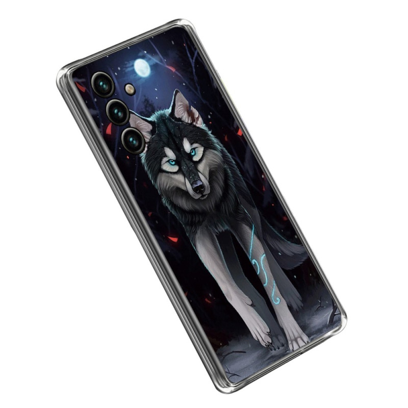 Samsung Galaxy A14 5G / A14 Wolf Graphic Fodral