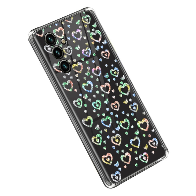 Samsung Galaxy A14 5G / A14 Stjärnor / Hjärtan Fodral