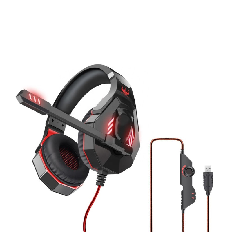 OVLENG Gaming E-Sports headset med mikrofon
