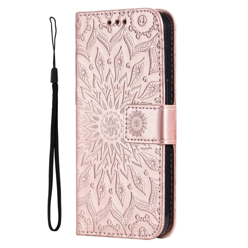 Honor Magic 5 Lite Sun Mandala fodral med rem