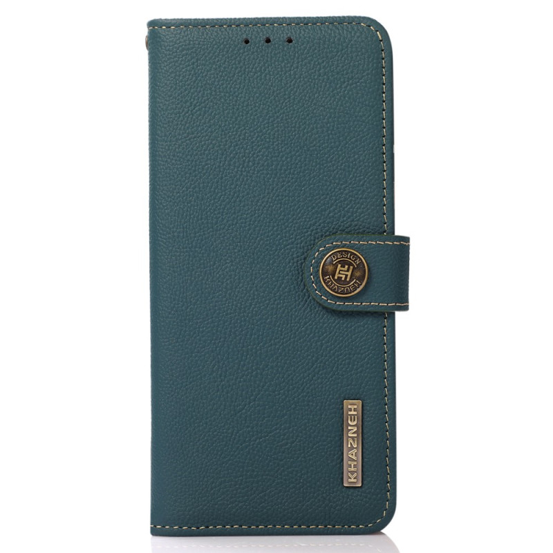Housse Samsung Galaxy A34 5G Cuir Véritable KHAZNEH RFID