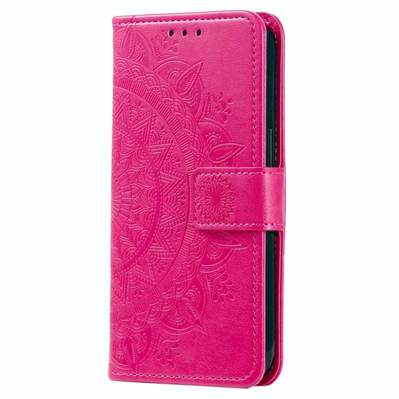 Housse Xiaomi Redmi Note 12 4G Mandala Soleil avec Lanière