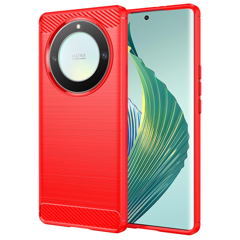 Coque Honor Magic 5 Lite Fibre Carbone Brossée