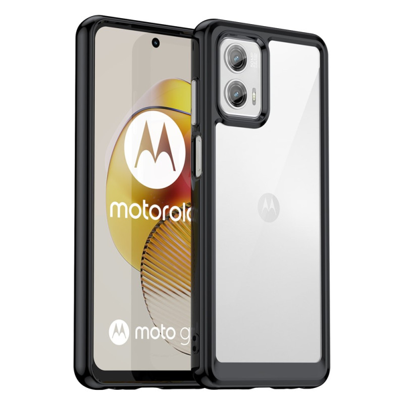 Moto G73 5G Hybrid genomskinligt skal