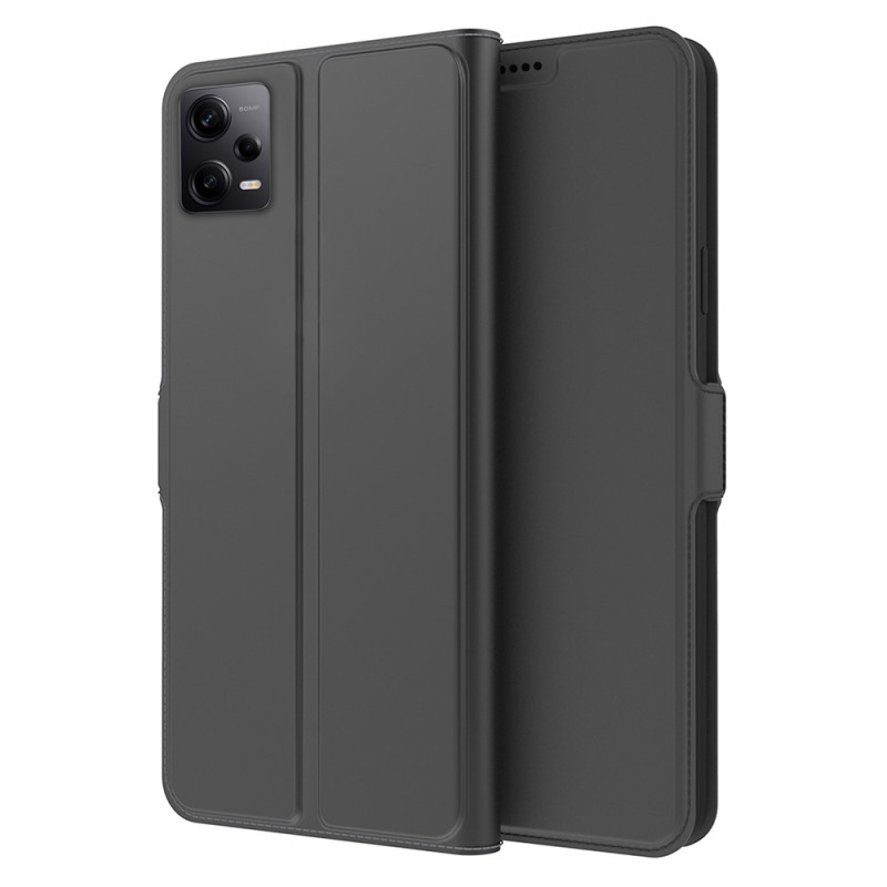 Flip Cover Xiaomi Redmi Note 12 Pro/Poco X5 Pro 5G Sobriété Läder Stil