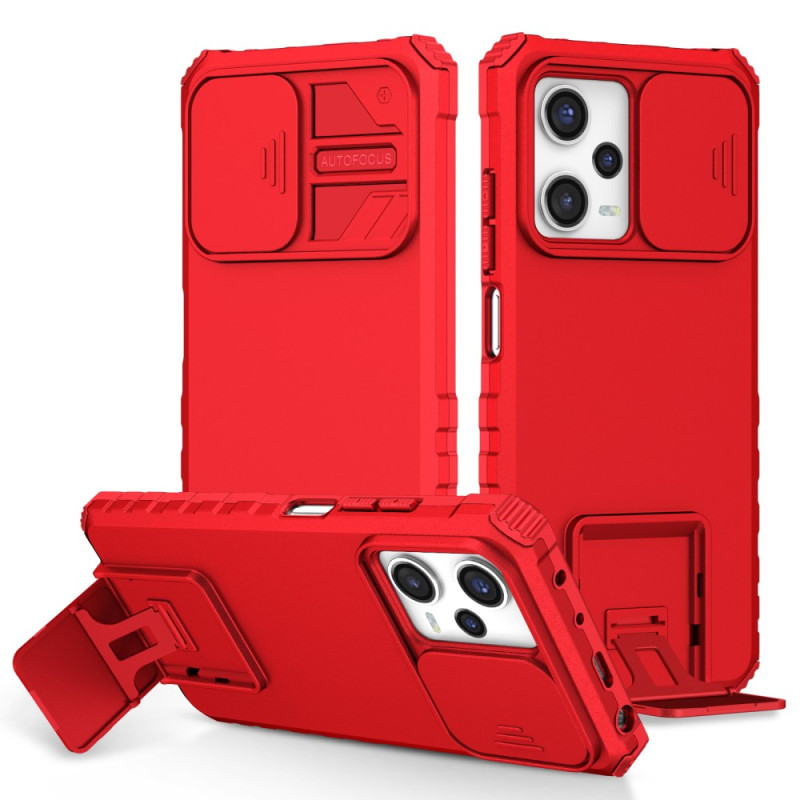 Coque Xiaomi Redmi Note 12 Pro/Poco X5 Pro 5G Protège Lentilles et Support