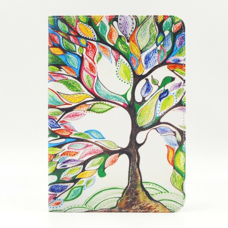 iPad Mini 3 / 2 / 1 färgglada trädfodral