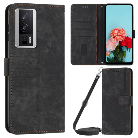 Poco F5 Pro-fodral med axelrem