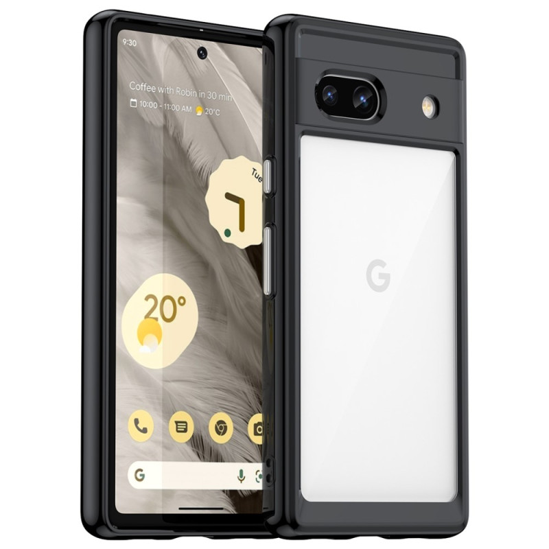 Google Pixel 7A Fodral Akryl Silikon Kanter