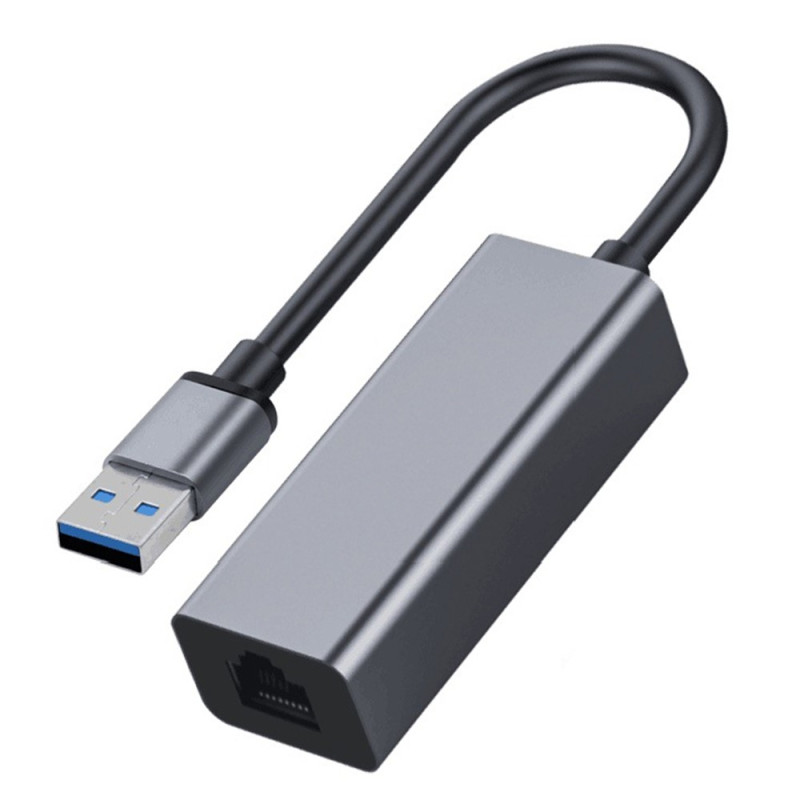 USB till RJ45-adapter för kabelanslutning till Internet