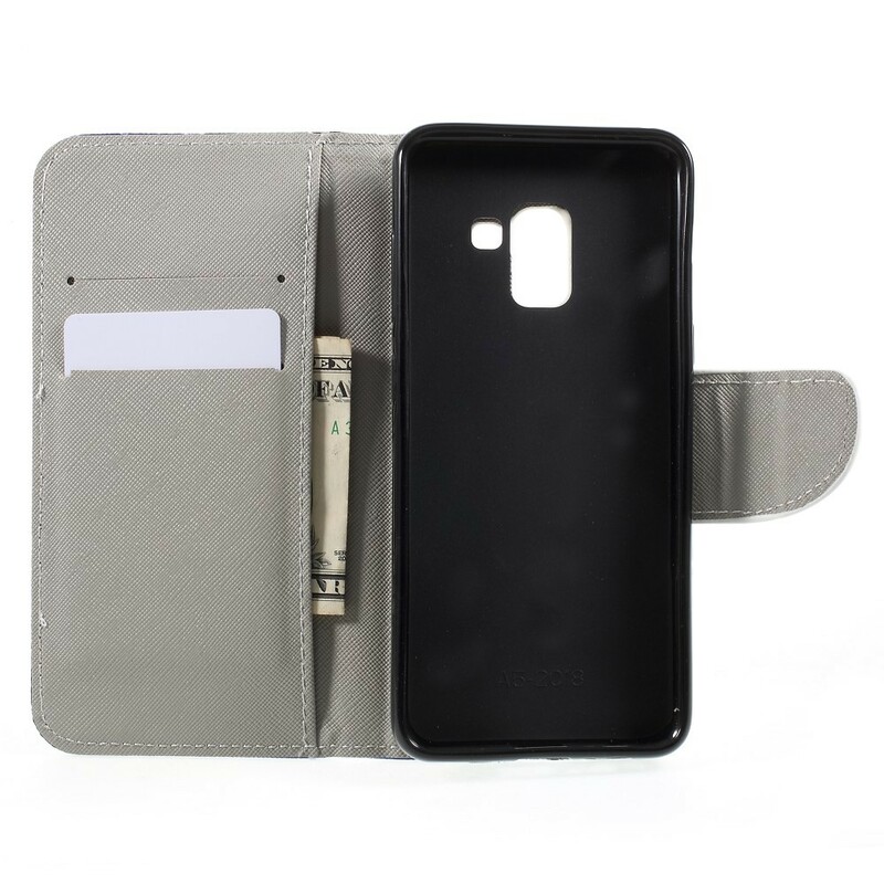 Samsung Galaxy A8 2018 Retro Eiffeltornet Case