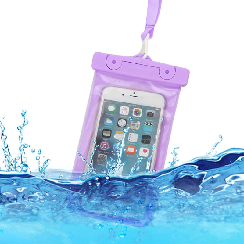 Vattentät väska med sladd för mobil