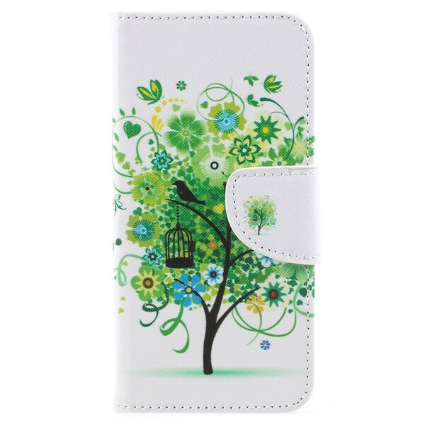 Fodral Samsung Galaxy A8 2018 Flower Tree