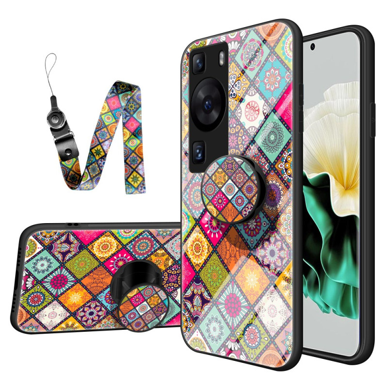 Huawei P60 Pro Patchwork-fodral