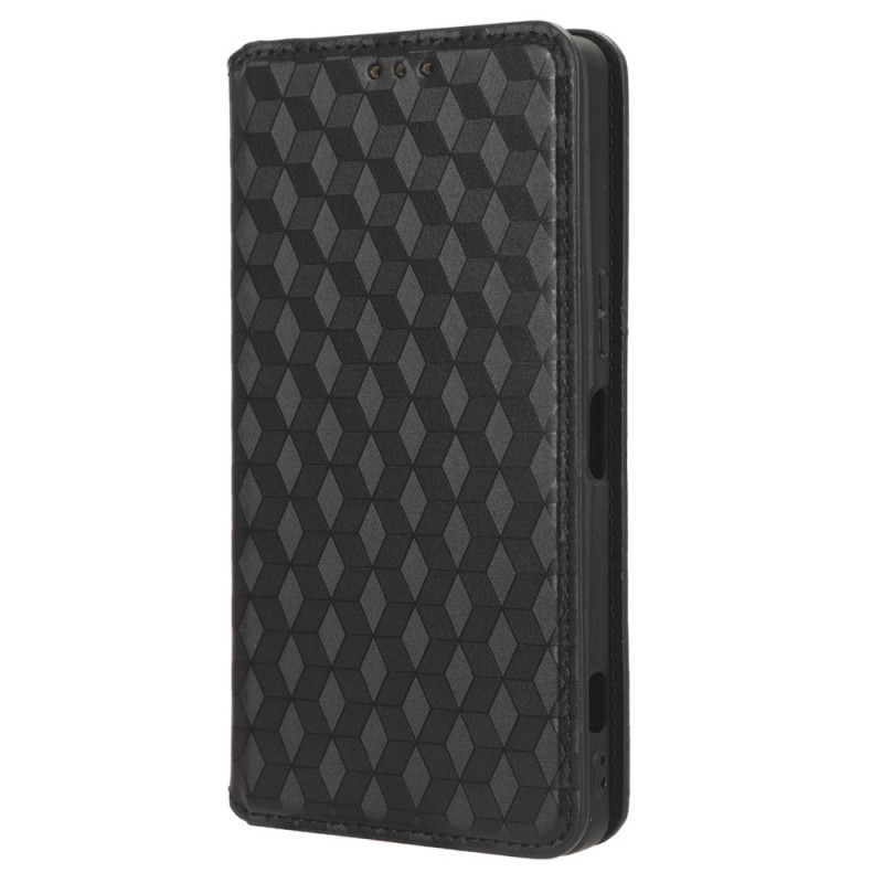 Flip Cover Sony Xperia 10 V 3D-mönster