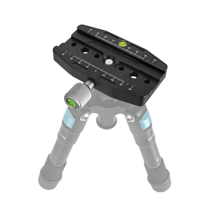 Universell SLR-adapter för stativ med inbyggd nivåreglering