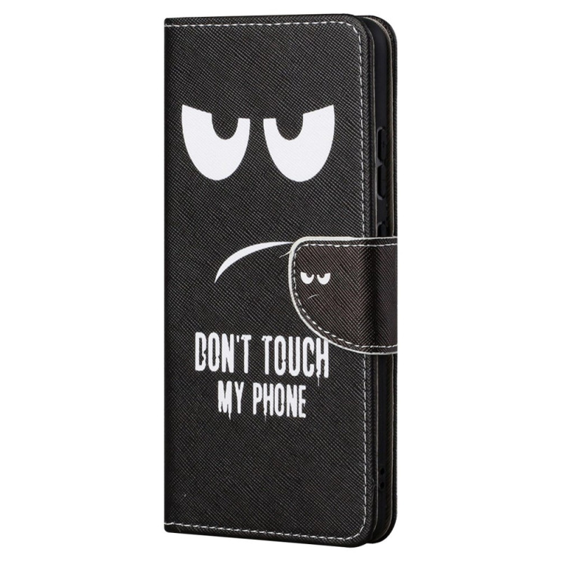 Moto G82 5G / G52 Don't Touch my Phone Fodral