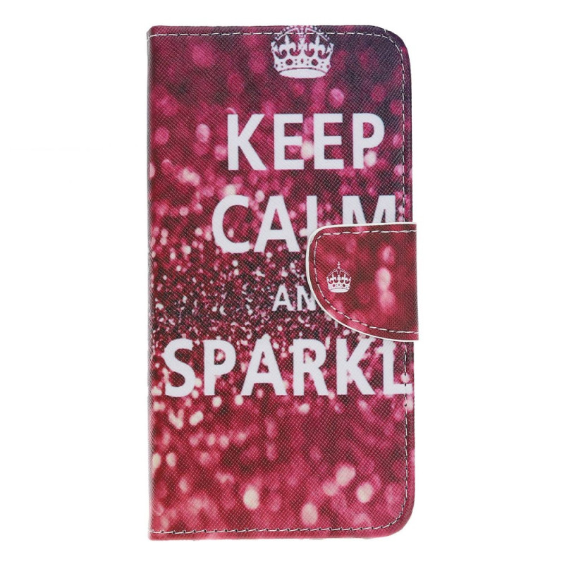 Moto G32 Keep Calm and Sparkle Fodral