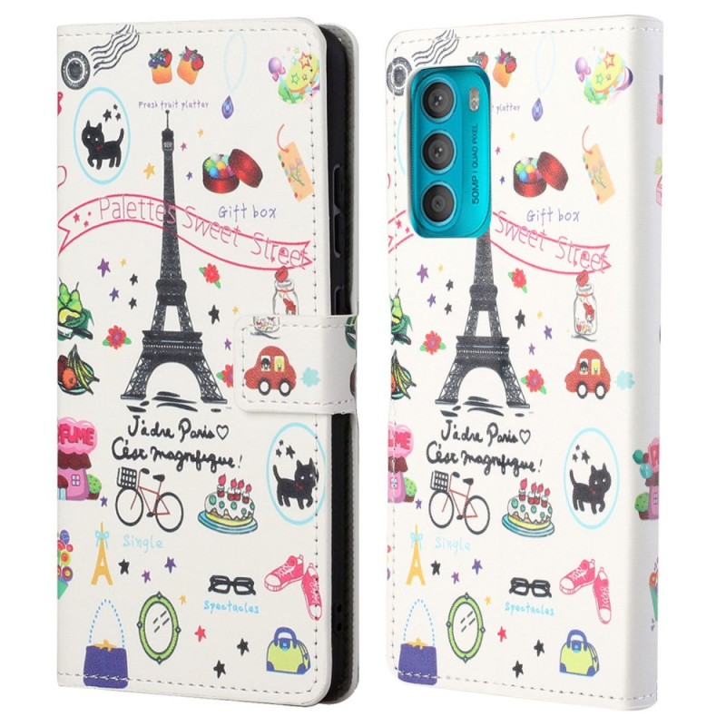 Moto G42 Fodral I Love Paris